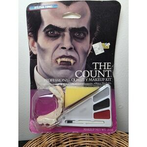 Vintage Makeup Halloween Vampire Teeth & Halloween Makeup Collectible NEW